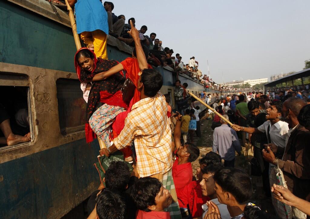 &#91;Lebih Parah&#93; Tradisi mudik di Bangladesh