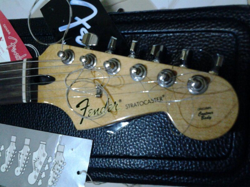 fender stratocaster Hss mexico 2011