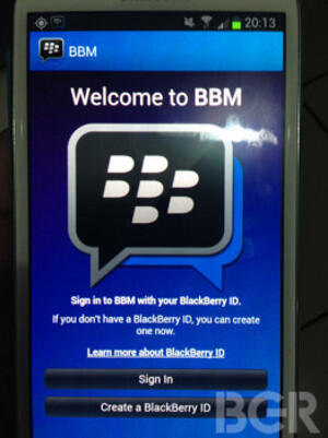 BBM di Android sudah masuk ke tahap Beta gan!