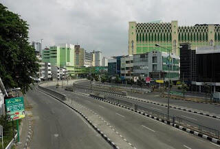 &#91;pict&#93; Beginilah Suasana Jakarta Saat Lebaran Tiba