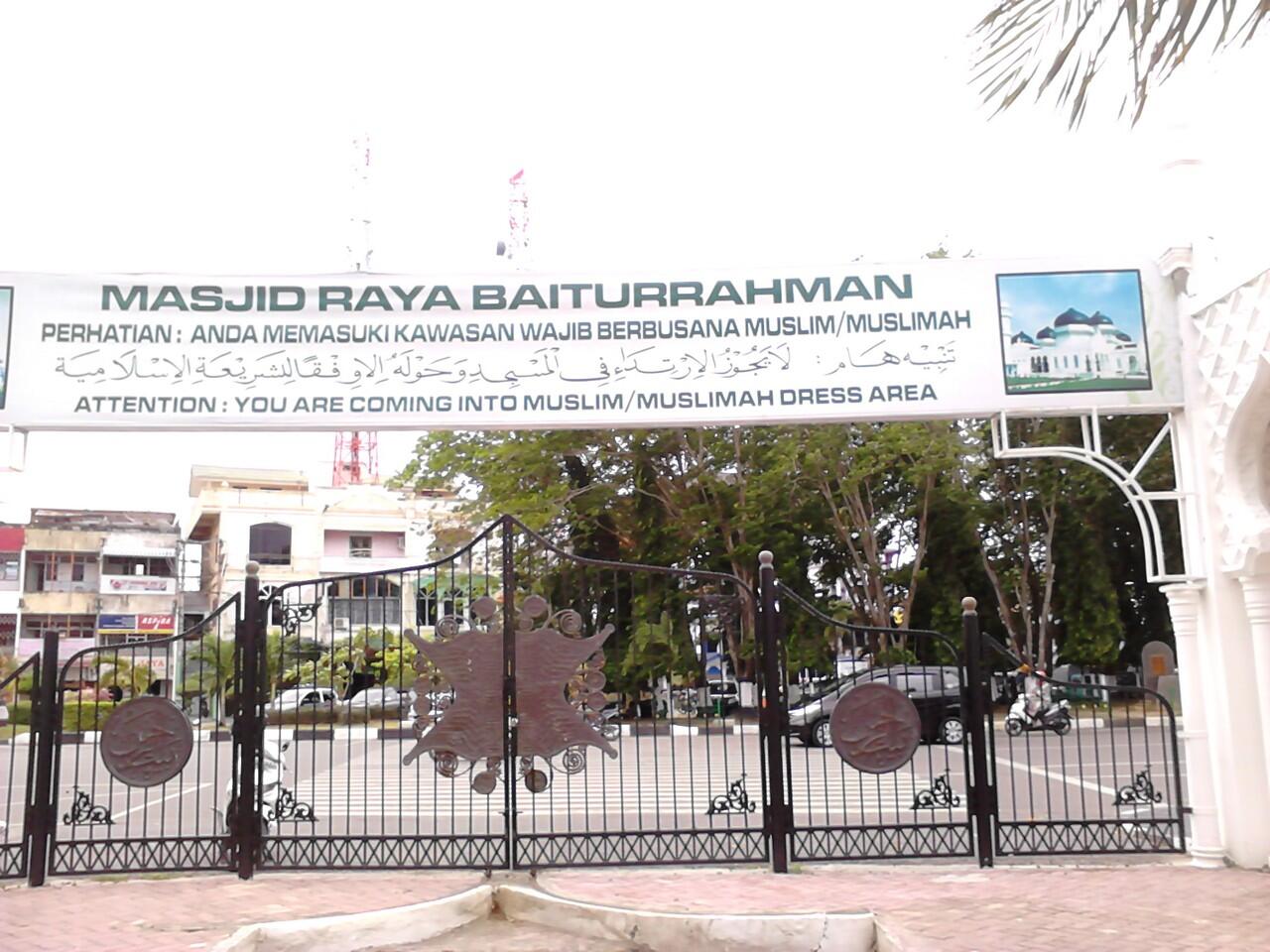 Masjid Raya Baiturrahman,Keindahan Masjid di Nusantara berawal dari sini