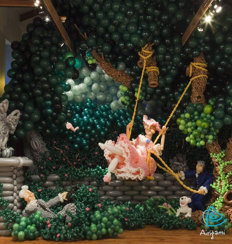 {LAGI} KREASI SENI YANG ARTISTIK DARI AIRIGAMI &#91;Seni Melipat Balon&#93; Wonderful ! !