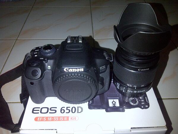 Terjual Canon EOS 650D Lensa Kit 18-55mm IS  KASKUS