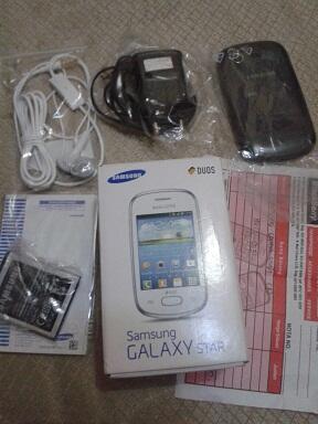 Galaxy Star S5282 100% baru buka kardus aj = 800.000 mau gan ?