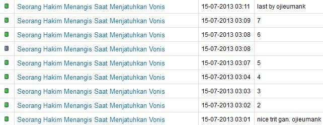 Seorang Hakim Menangis Saat Menjatuhkan Vonis