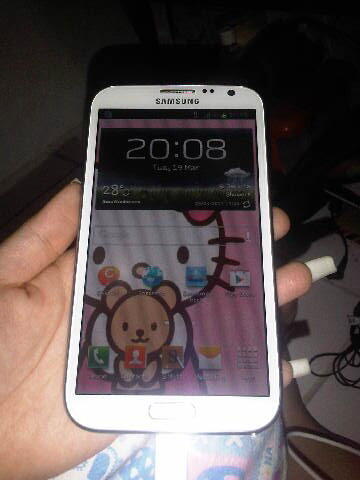 Samsung Note 2 White BU !!