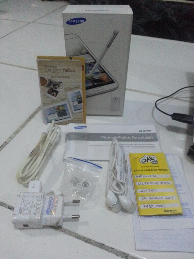 Samsung Note 2 White BU !!