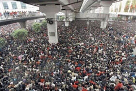 &#91;pict&#93; Inilah Suasana Mudik di China