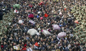 &#91;pict&#93; Inilah Suasana Mudik di China