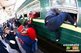 &#91;pict&#93; Inilah Suasana Mudik di China