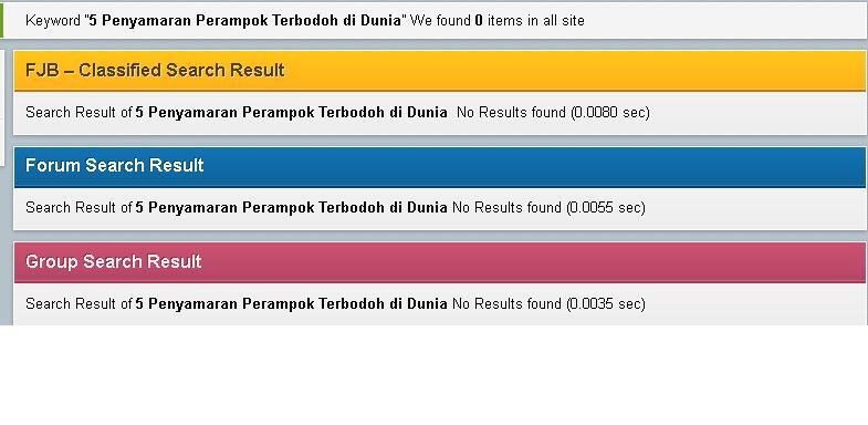 5 Penyamaran Perampok Terbodoh di Dunia 