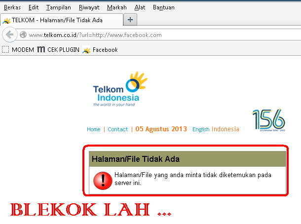 TELKOM, WHAT HAPPEN WITH YOU?? BLEKOK ...
