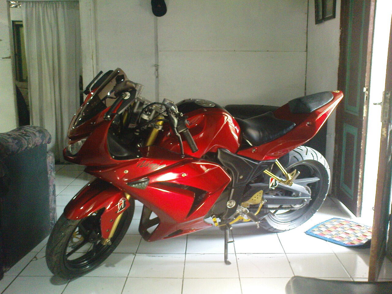 Terjual FAIRING  NINJA 250 BUAT YAMAHA BYSON  KASKUS