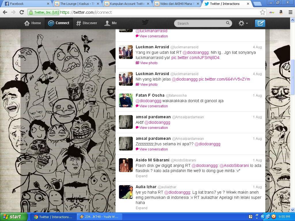 Kumpulan Account Twitter Dengan Background Unik &#91;Pake PC Masuk&#93;