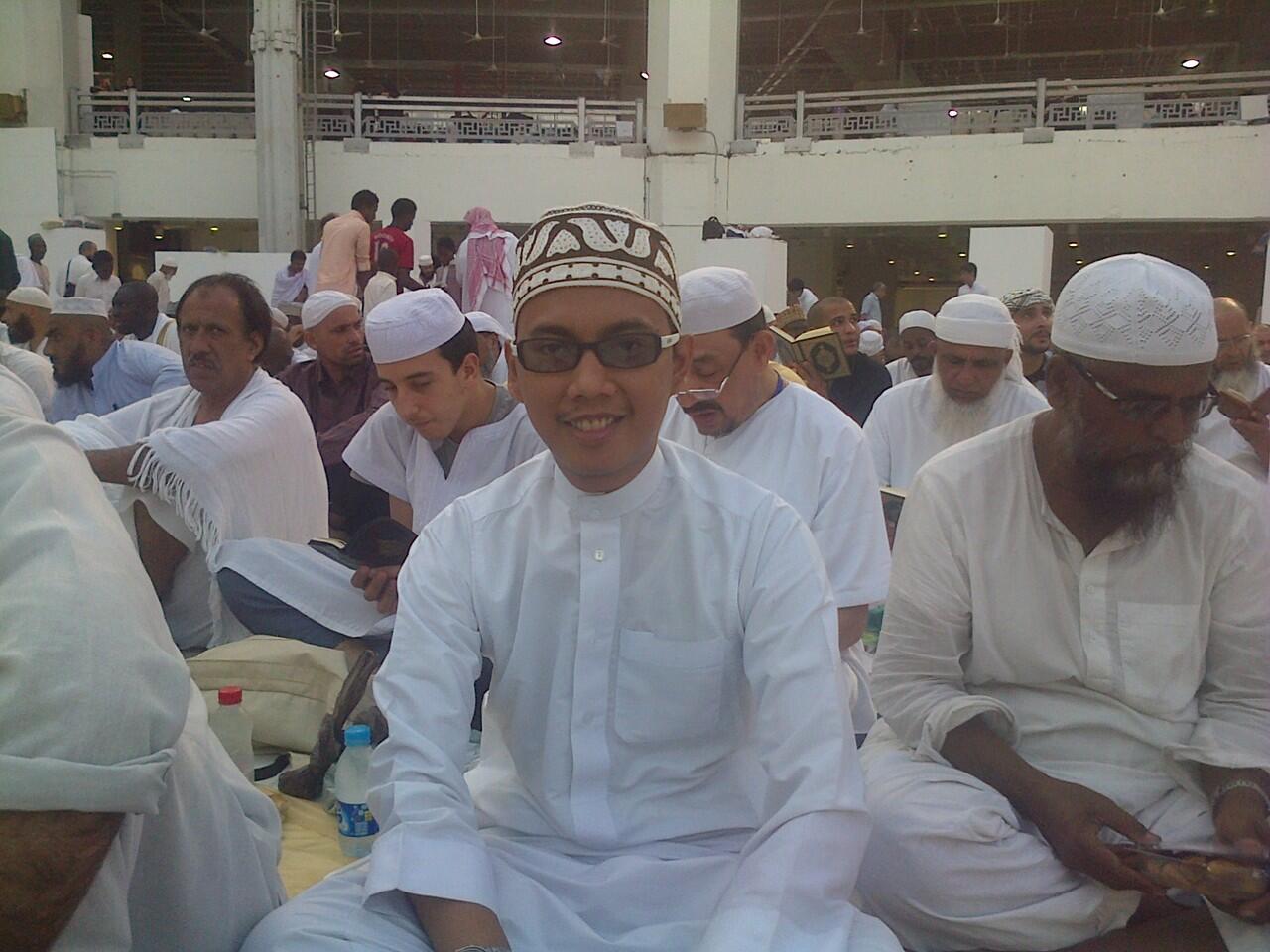 ngabuburit di Masjid Al-harom makkah..