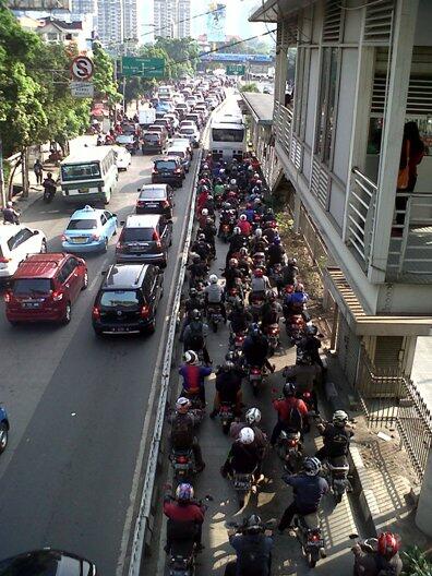 MasukBusway, Foto Para Penerobos Jalur Busway