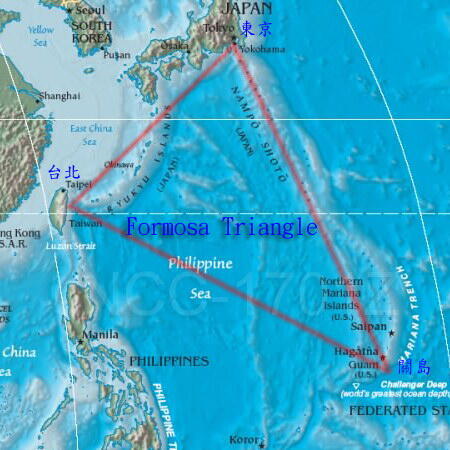 Segitiga Formosa, gugusan perairan laut yang menyimpan misteri