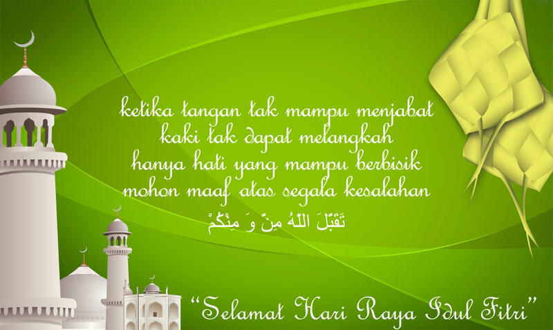 ♥♥۞ Selamat Hari Raya Idul Fitri 1434 H ۞♥♥