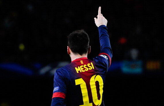 Lionel Messi Pemenang Goal 50 2013