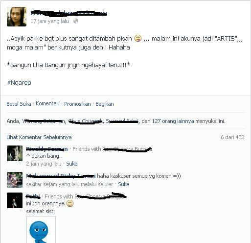 &#91;WOW&#93;Status FB Tingkat Dewa