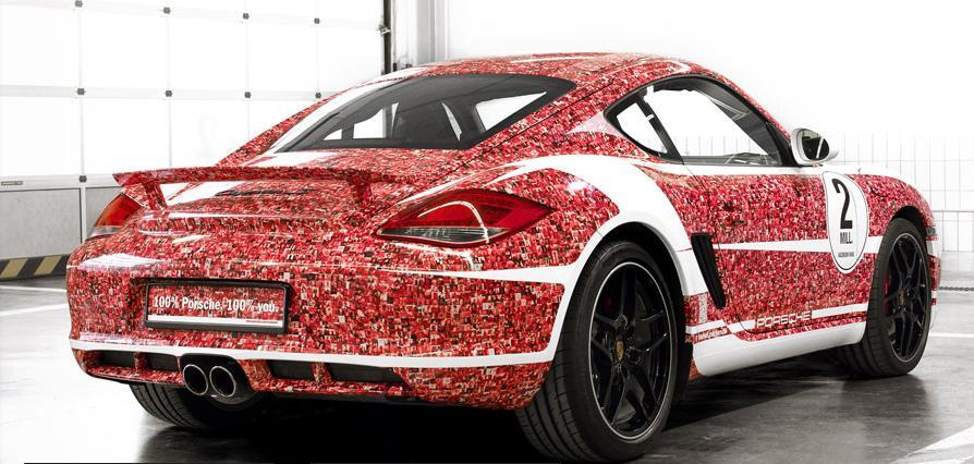 2 Juta Foto Facebook Fans di Bodi Porsche Cayman S