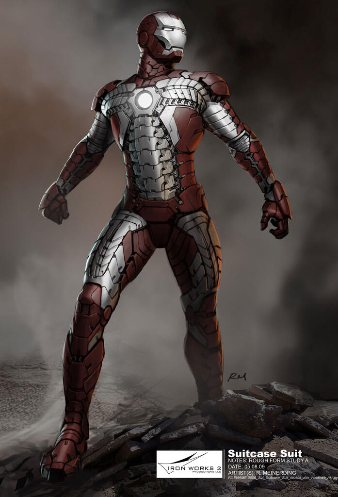 Iron Man Armor dari 1 sampe 3