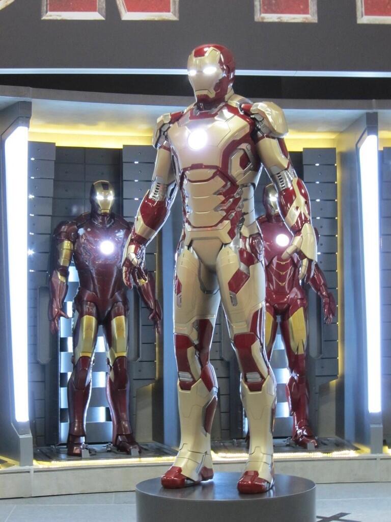 Iron Man Armor dari 1 sampe 3