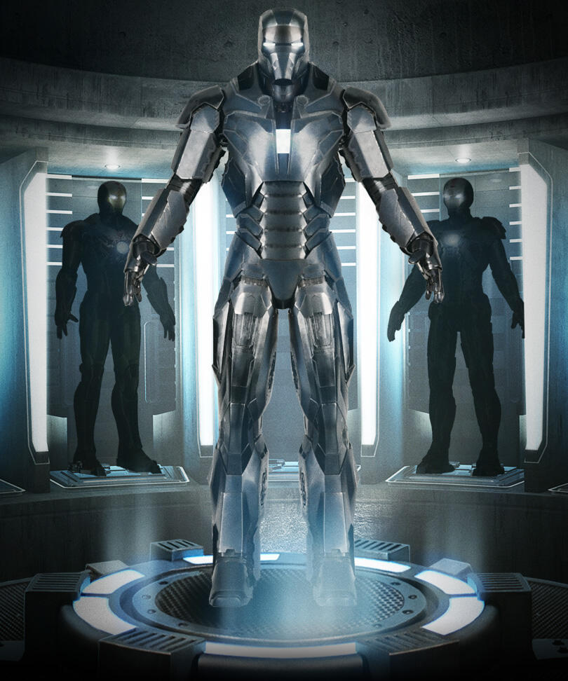Iron Man Armor dari 1 sampe 3