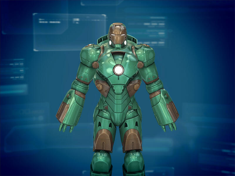 Iron Man Armor dari 1 sampe 3