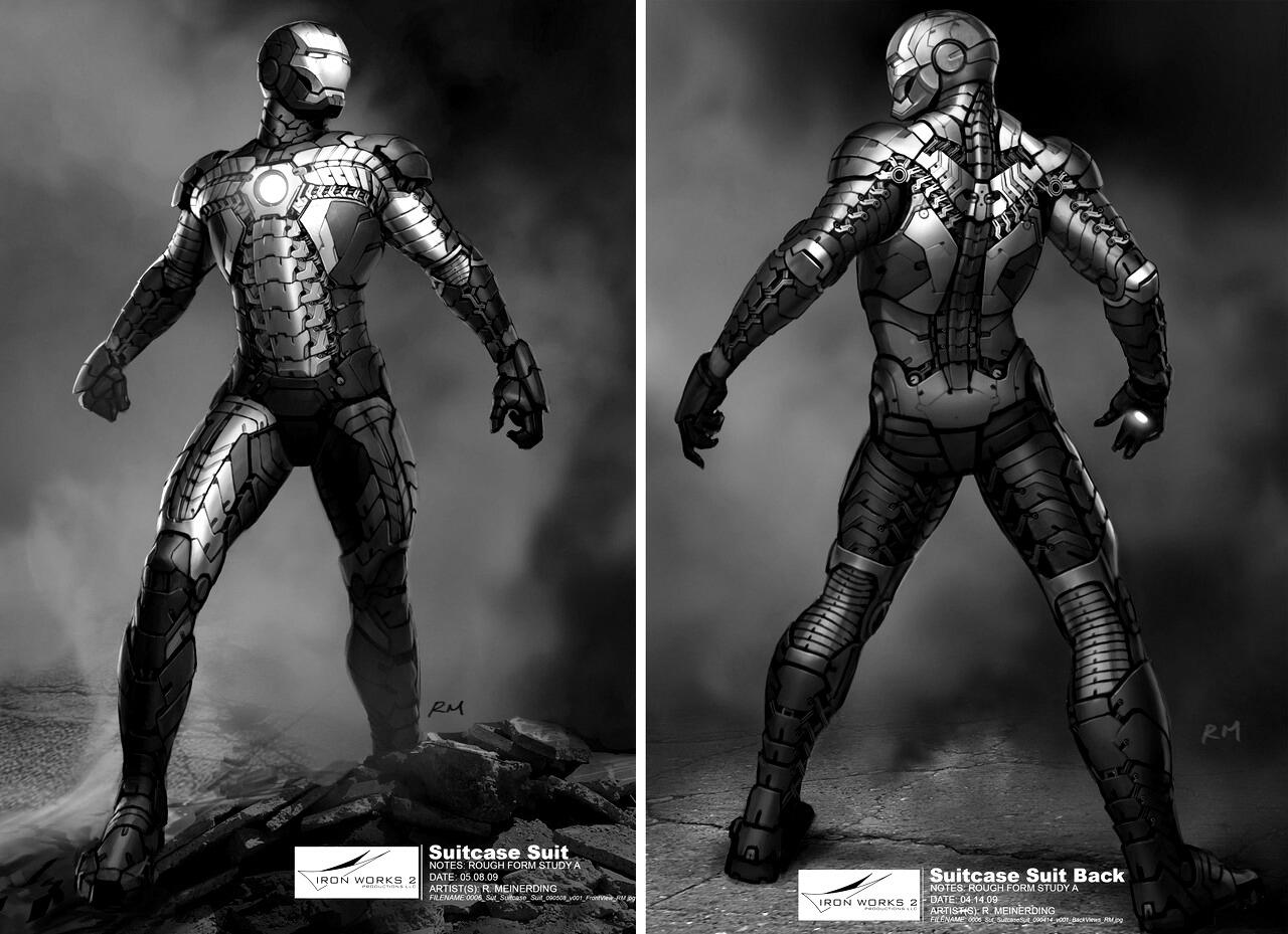 Iron Man Armor dari 1 sampe 3