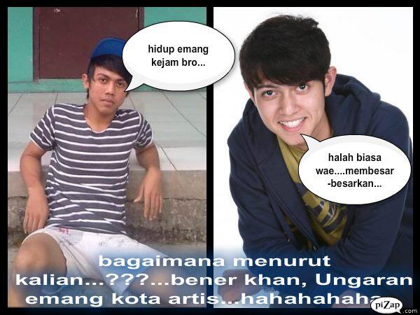 Ungaran, kota kecil yang ada artis kw nya.(artis kw nya temen ane ndiri smua gan) :D 