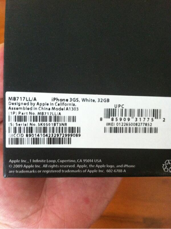 Jual iphone 3GS 32Gb WHite ! 100% MULUSSS !SALE ! TRIM TT