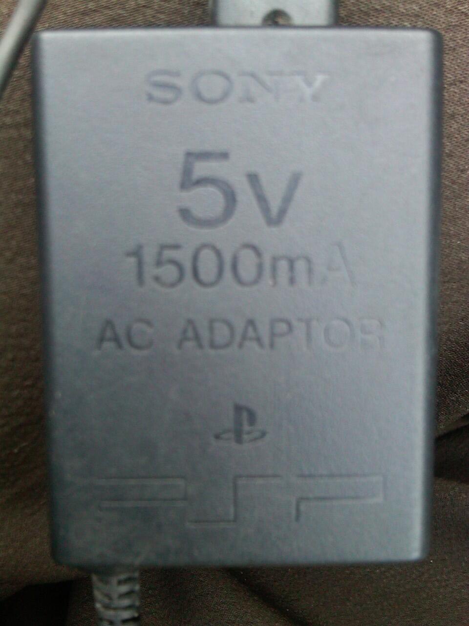 Adaptor SONY PSP=380 5V 1500mA ORIGINAL bekas solo murah