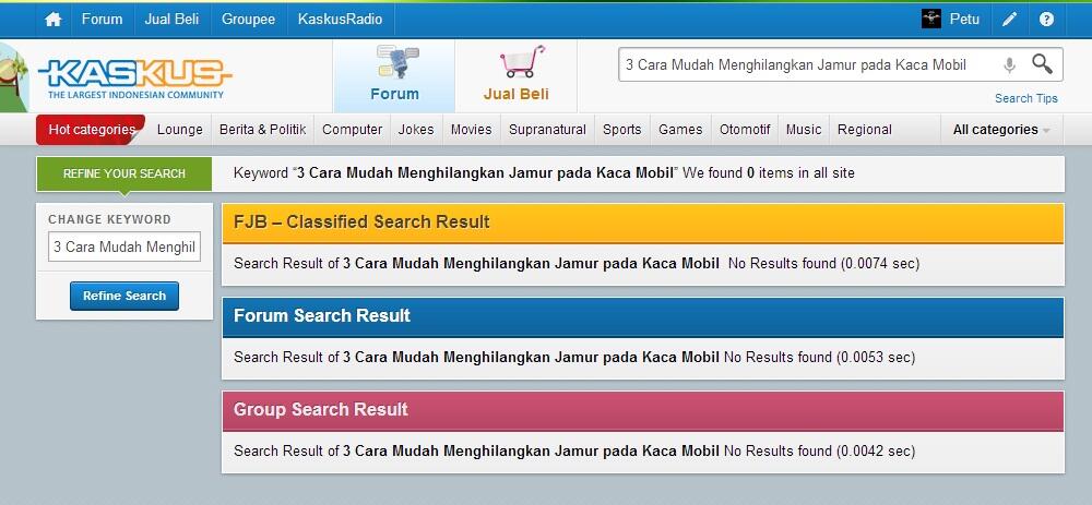 3 Cara Mudah Menghilangkan Jamur pada Kaca Mobil