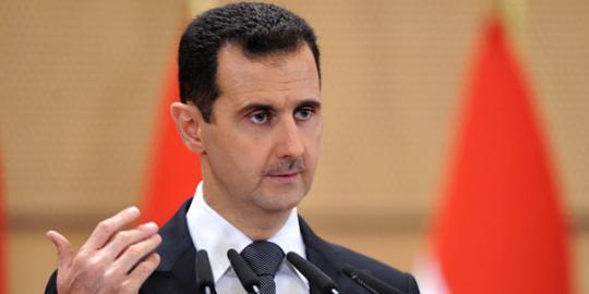 Iring-iringan Assad diserang kelompok oposisi