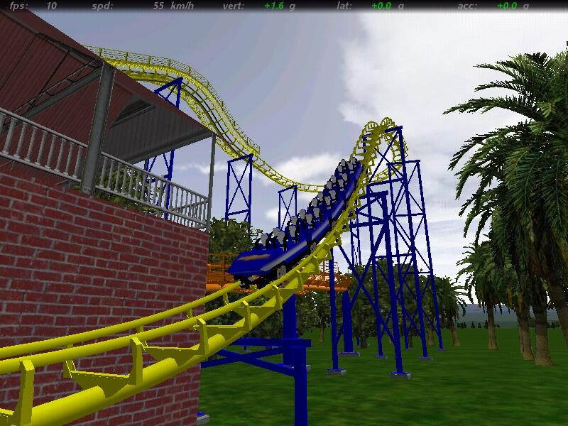 ROLLER COASTER NO LIMITS SIMULATOR V.1.8