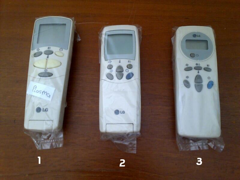 Terjual Remote AC SPLIT bekas,LG,Sharp,Panasonic,Toshiba 