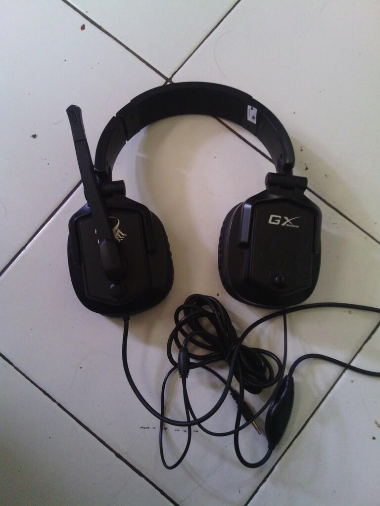 Gaming Headset Genius Lychas Hs-g550 Mulus Bogor