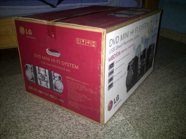 New! LG MINI COMPO MBD 106 (DVD, MP3, dll)