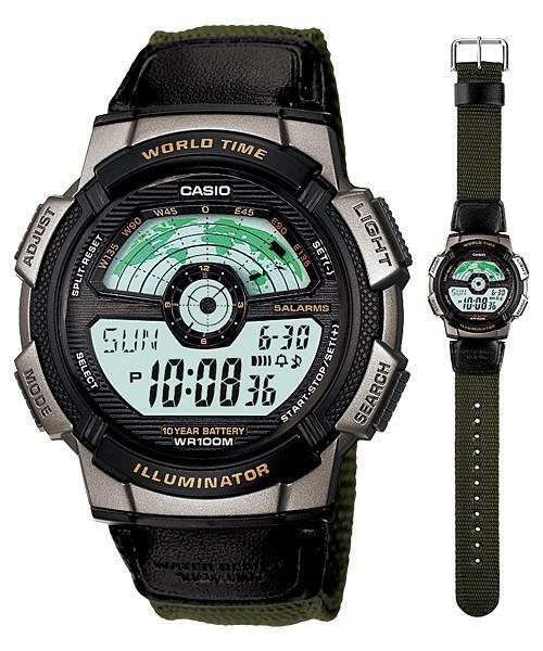 jam tangan casio illuminator wr100m