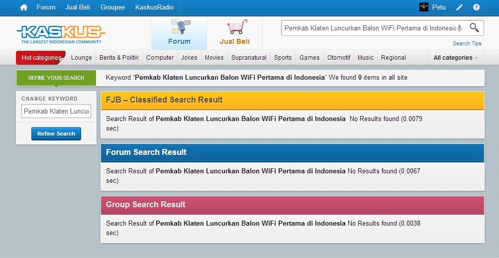 Pemkab Klaten Luncurkan Balon WiFi Pertama di Indonesia