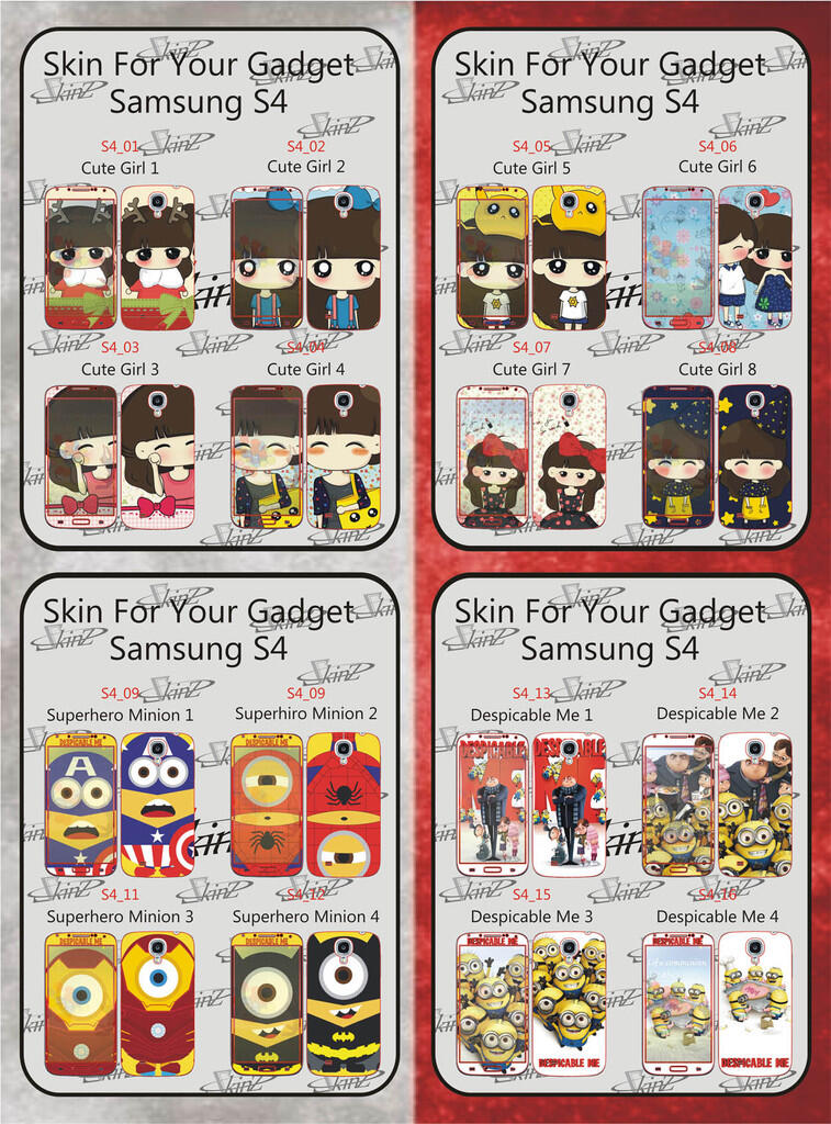 7print-Sticker Anti Gores u/ semua tipe HP&Gadget-3M,Carbon,Transparant&Custom.
