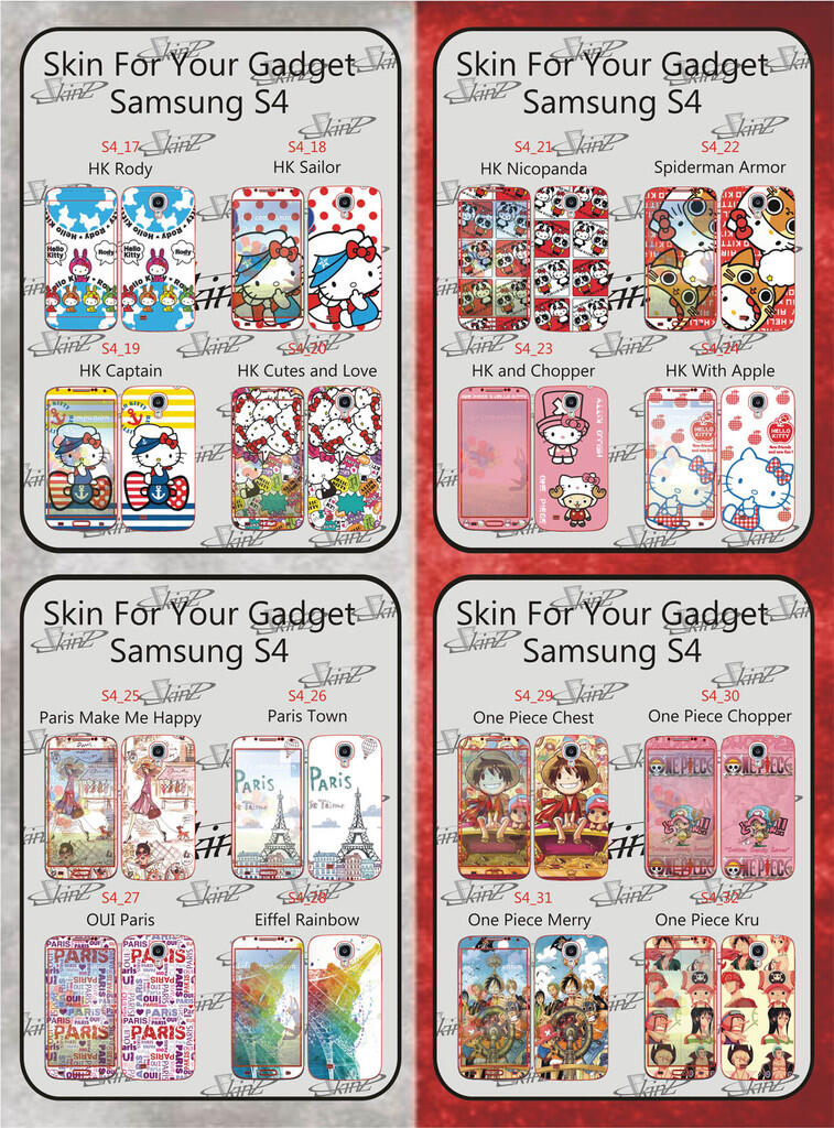 7print-Sticker Anti Gores u/ semua tipe HP&Gadget-3M,Carbon,Transparant&Custom.