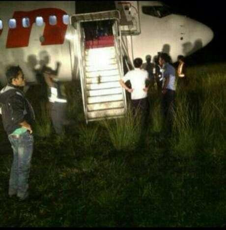Pesawat Lion Air yang Tabrak Sapi Sudah Dievakuasi