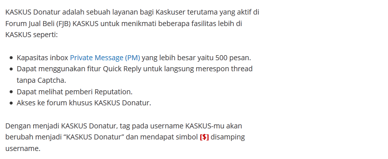 [JASA] Upgrade Kaskus Donatur [$] . Fee Seikhlasnya.