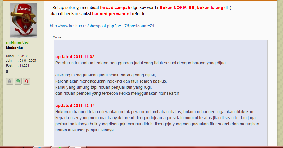 kena banned dengan alasann spam ??? apakah ini termasuk spam ?