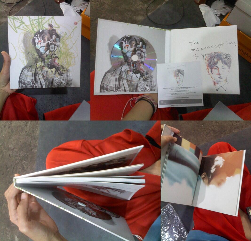 WTS / SELLING /JUAL SHINee - The Misconception of You & The Misconception of Me Album