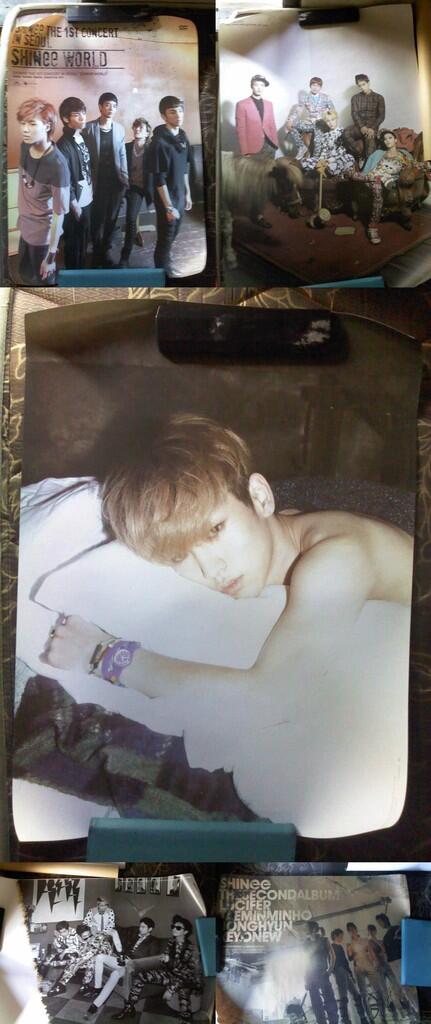 WTS SELLING JUAL SHINee OFFICIAL POSTER SWC I SEOUL LUCIFER DREAM GIRL WHY SO SERIOUS