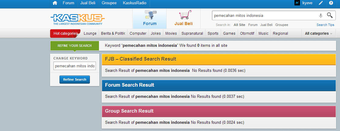 Pemecahan beberapa mitos di Indonesia (+ngakak)