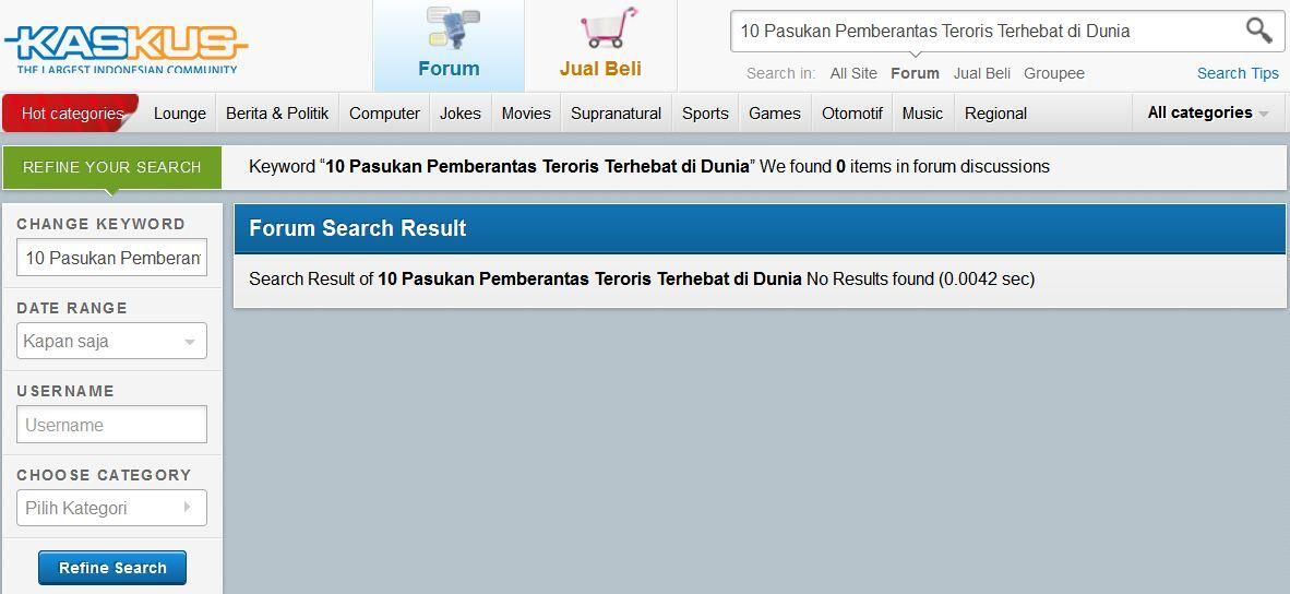 10 Pasukan Pemberantas Teroris Terhebat di Dunia